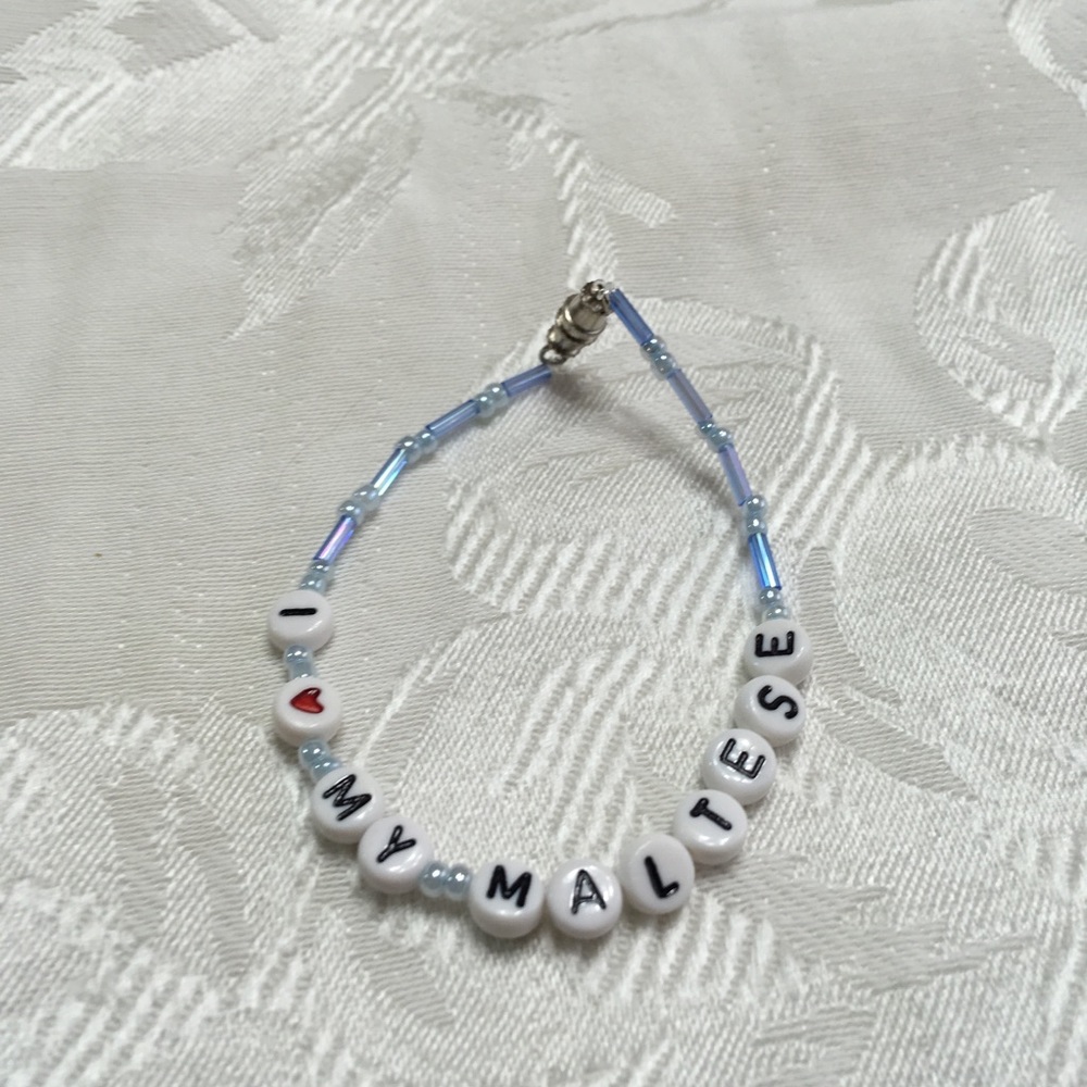 I love my Maltese 7” Bracelet-NEW
